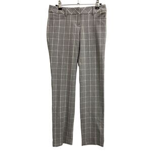 Express gray windowpane plaid Columnist pants size 00R